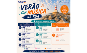 Música anima ruas e praças do concelho entre 18 de julho e 22 de agosto
